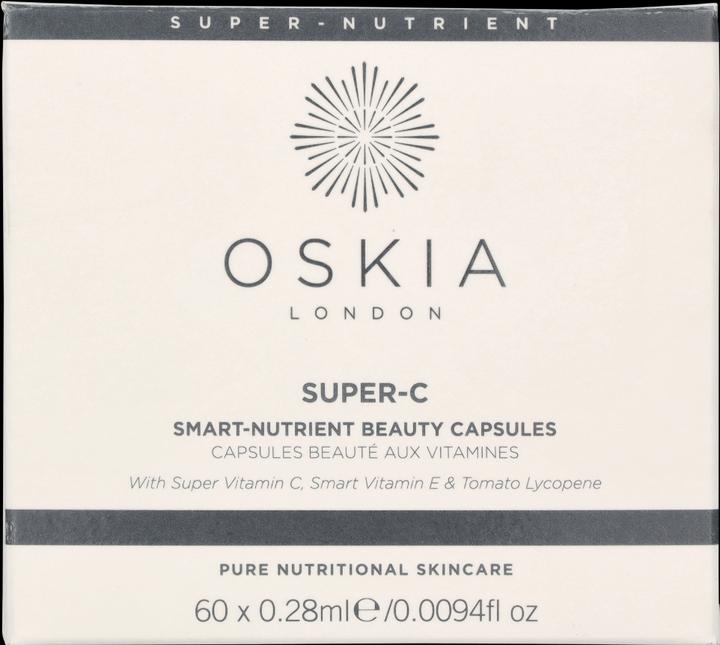 Actual product image Oskia Super C Smart Nutrient Beauty Capsules (60 ml)