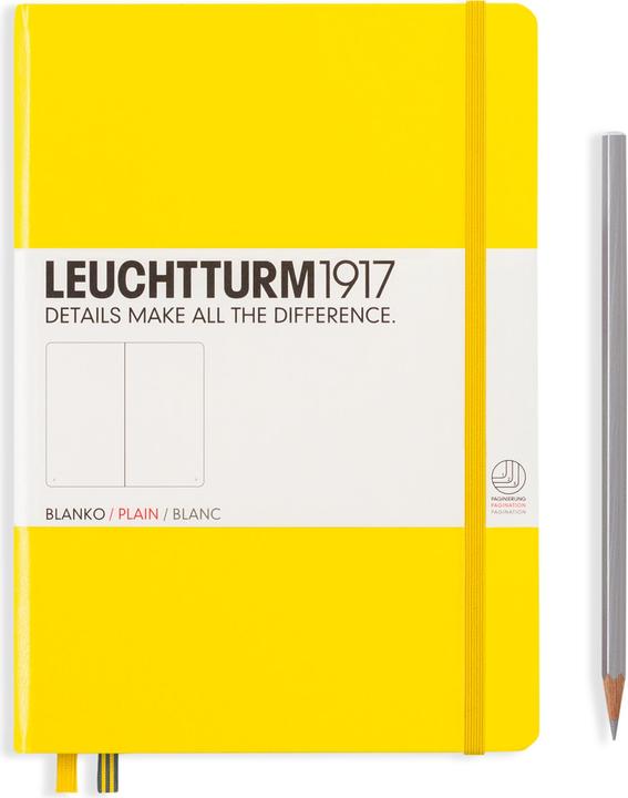 Produktbild Leuchtturm1917 Notizbuch (A5, Blanko, Harter Einband)