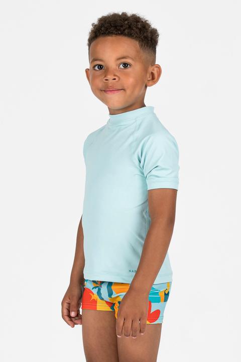Nabaiji Badehose Boxer Baby/Kleinkind - Titou Popy blau