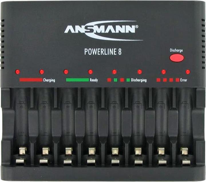 Produktbild Ansmann Powerline 8 (1 Stk., AAA, AA, Ladegerät ohne Akku)