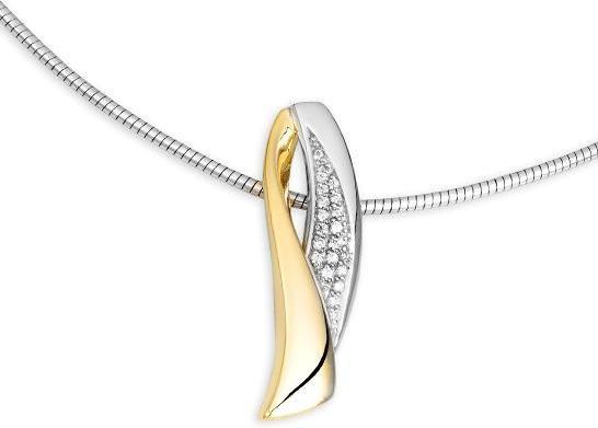 Produktbild Breuning ANHÄNGER - BRILL. 0,14 Ct. H/si (750/18 K Gold)