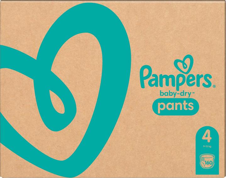 Produktbild Pampers Baby-Dry Pants ALT (Gr. 4, Monatsbox, 160 Stück)