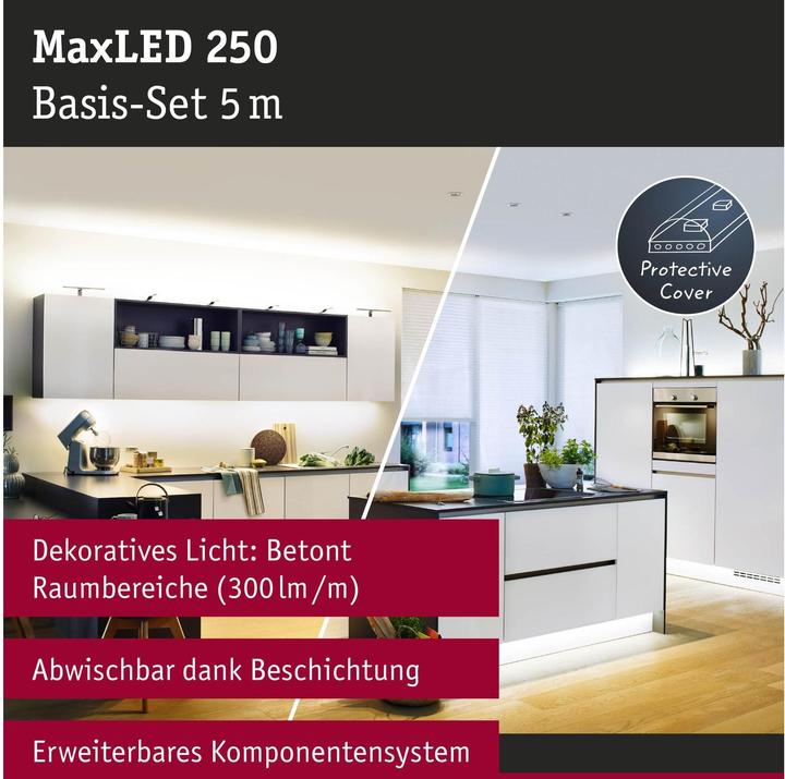 Image du produit Paulmann MaxLED 250 Stripe Set (Blanc, 500 cm, Intérieur)