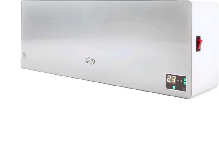 Actual product image Argo Chic Silver Ceramic Wall Fan Heater2000 W (2000 W)