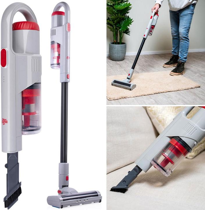 Produktbild Dirt Devil Kabelloser Staubsauger beutellos, Akku Staubsauger mit Handfunktion