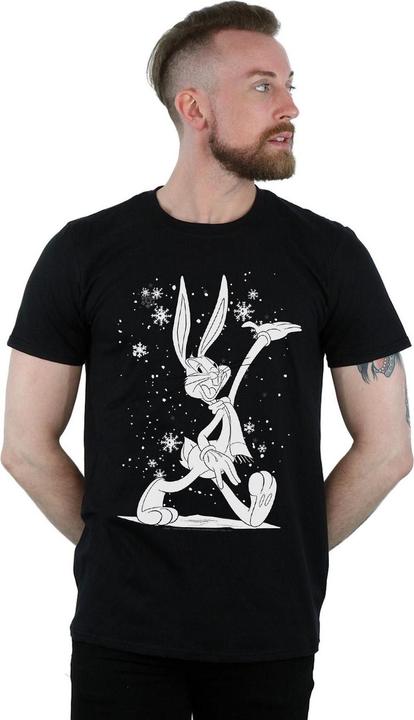Immagine prodotto Looney Tunes Bugs Bunny Let It Snow Maglietta Uomo (XL)