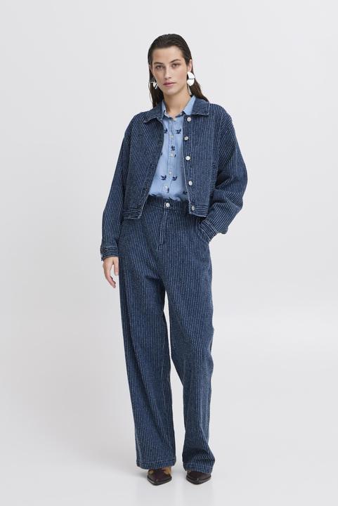 Produktbild B.young Kanilla Dobby Denim (38)