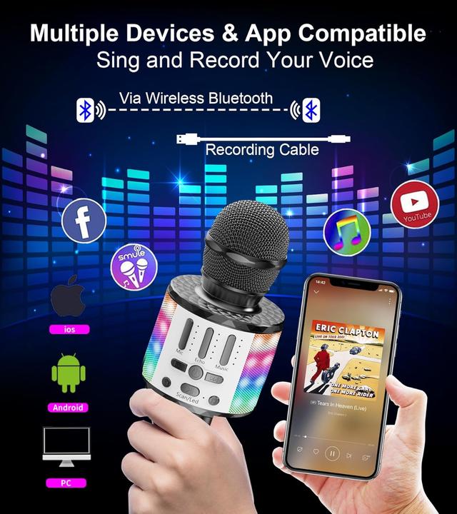 Produktbild MicQutr Karaoke Mikrofon