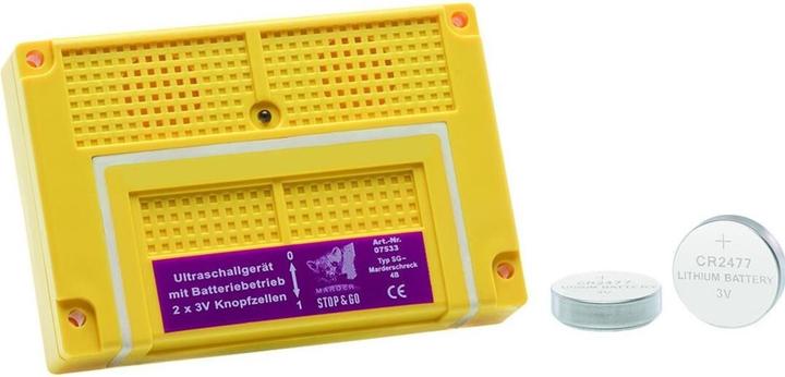 Stop+Go Ultraschall Marderabwehrgerät Batteriebetrieb