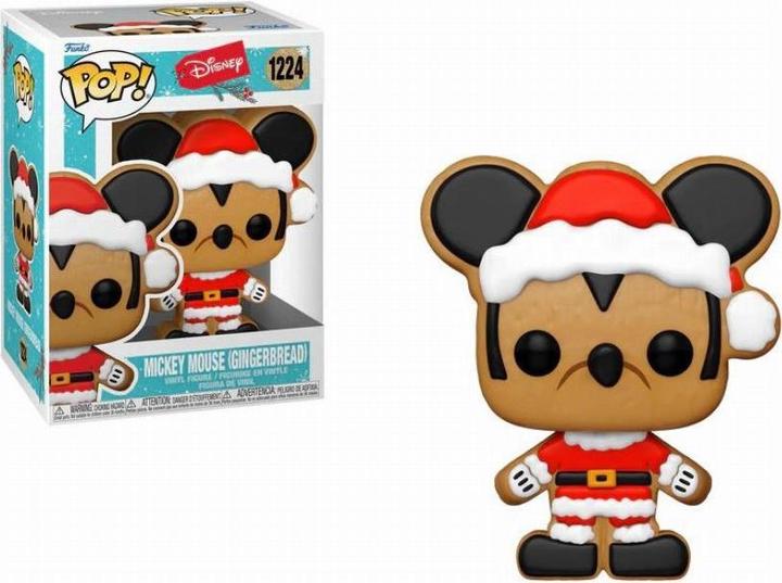Image du produit Funko DISNEY HOLIDAY - POP N° 1224 - Pain d'épices Père Noël Mickey