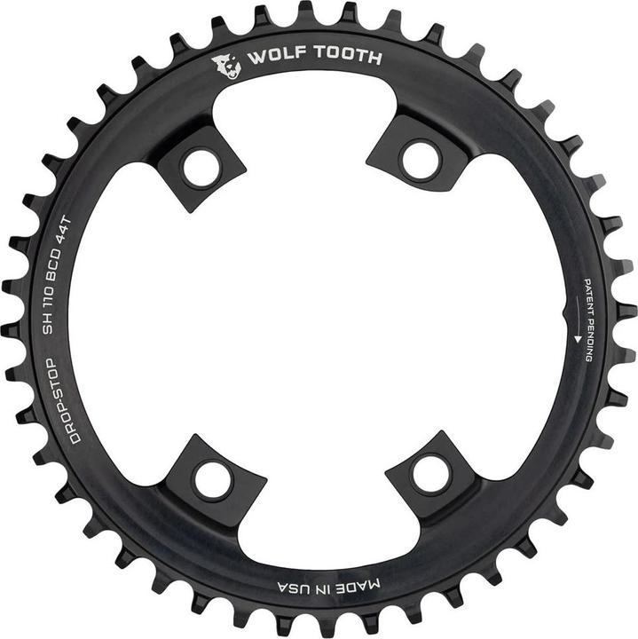 Image du produit Wolf Tooth Plateau asymétrique 4 trous Ø110mm BCD Shimano (44)