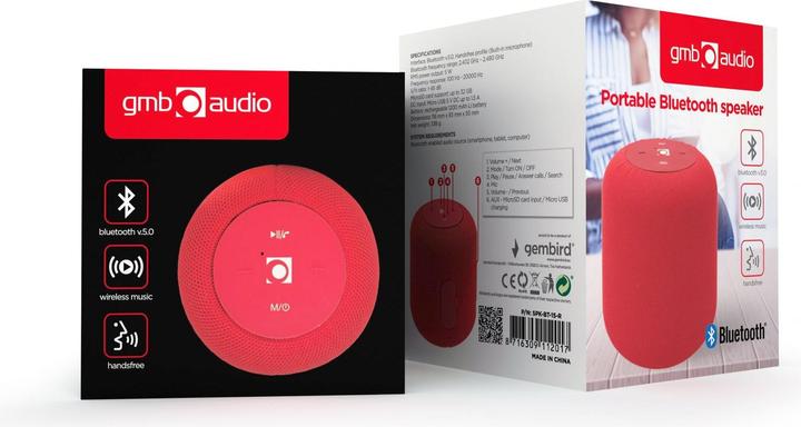 Produktbild Gembird SPK-BT-15 (2 h, Batteriebetrieb)