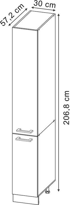 Produktbild Vicco Hochschrank R-Line