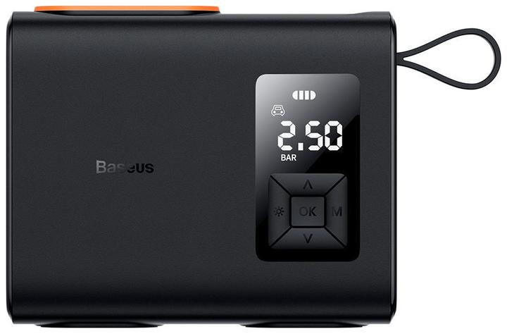 Image du produit Baseus Mega EnergyPump Series Compresseur portable, 6000 mAh avec lampe flash (10 bar, 6 l)