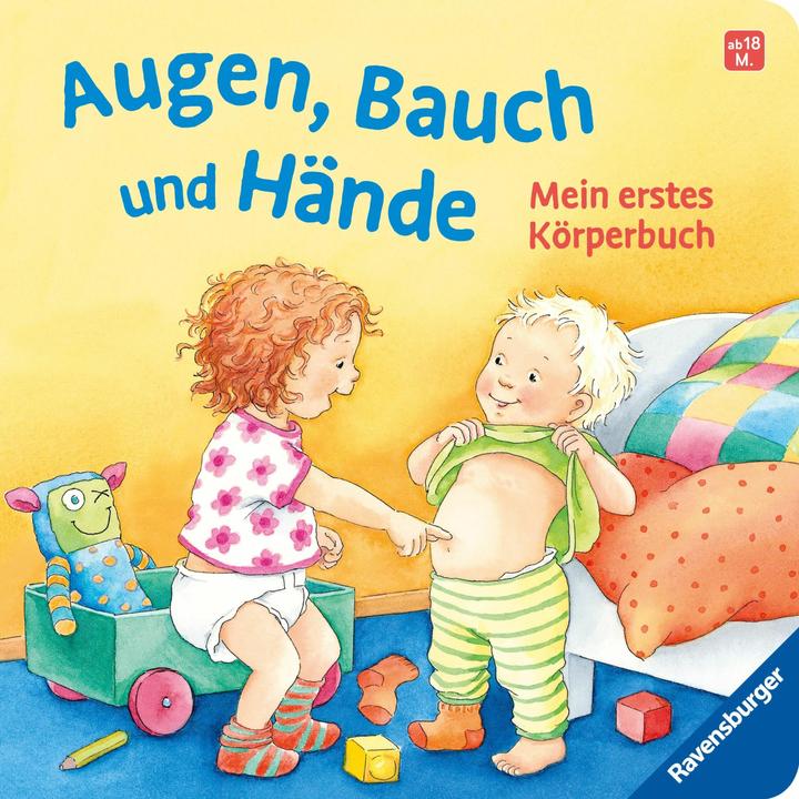 Image du produit Ravensburger Les yeux, le ventre et les mains. Mon premier livre sur le corps. Toutes les premières (Allemand)