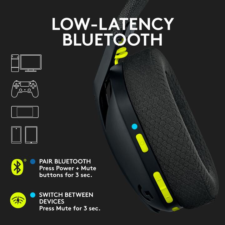 Produktbild Logitech G G435 Lightspeed (Kabellos)