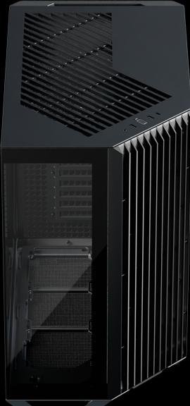 Actual product image APNX V1 PC case, midi tower, ATX, tempered glass - black (ATX, Mini-ITX, mATX)