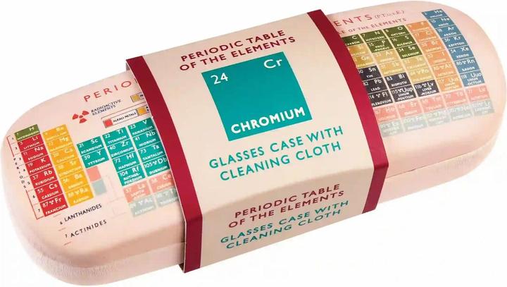 Rex London Glasses case and cleaning cloth periodic table