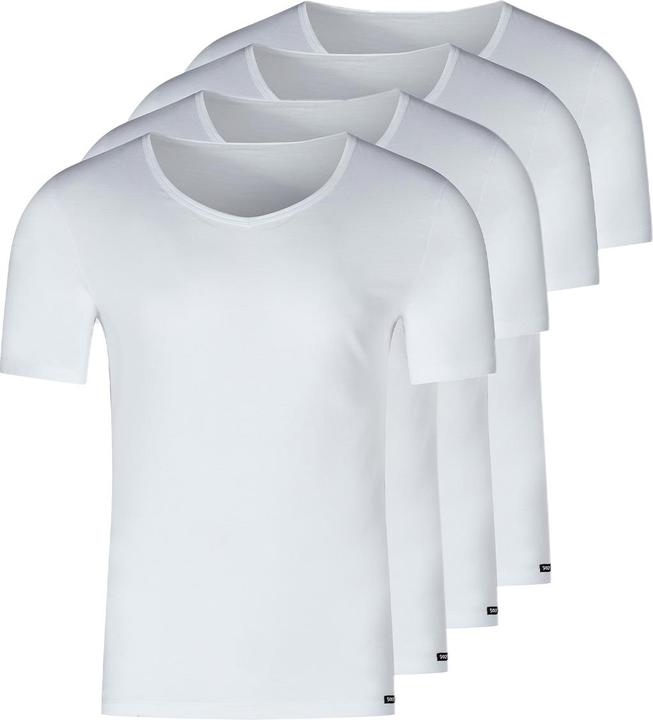 Actual product image Skiny Pack of 4 Undershirt / Shirt Short Sleeve Undershirt / Shirt Short Sleeve (XL)