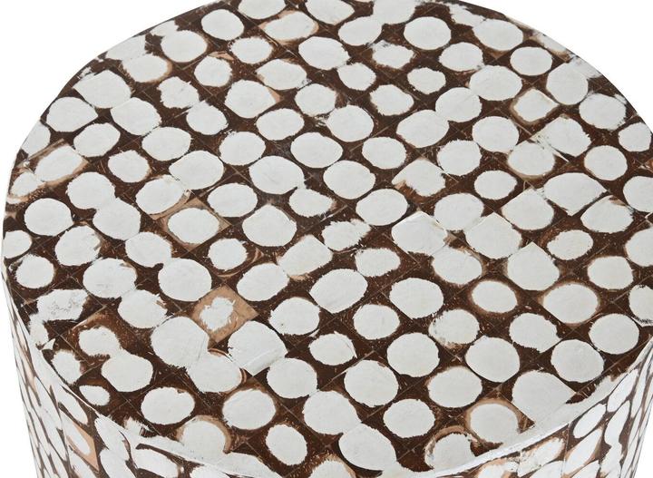 Actual product image Esprit Side table Home White 40 x 40 x 42 cm (40 x 40 x 42 cm)