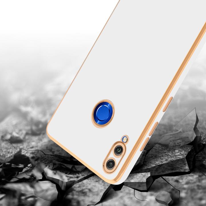 Actual product image Cadorabo Case for Honor 8X in TPU with camera protection LM130 Style (Honor 8X)