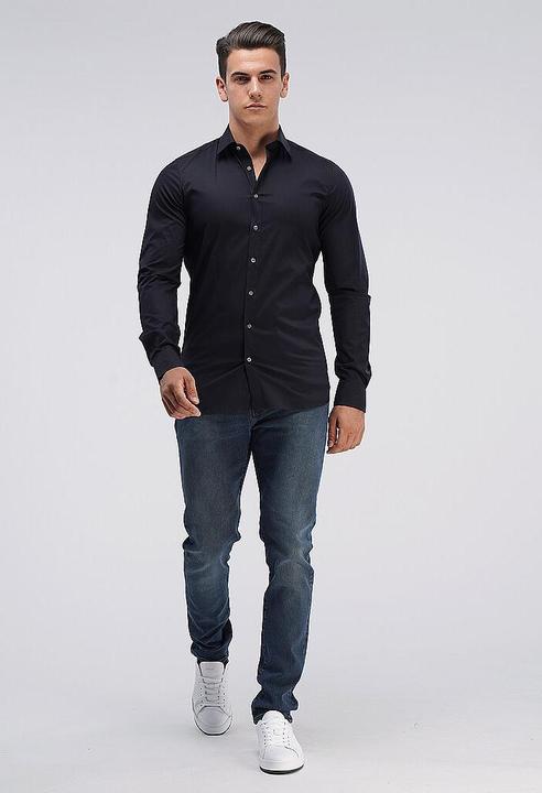 Produktbild Olymp Hemd Level Five, body fit chw.1/1, Gr.42, Armlänge 69cm (42)
