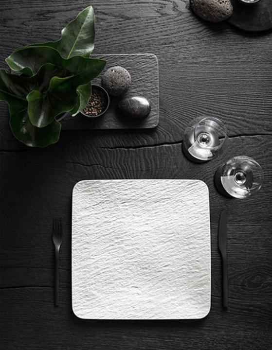 Immagine prodotto Villeroy & Boch Piatto da portata quadrato/piatto per buongustai Fabbricazione Rock blanc