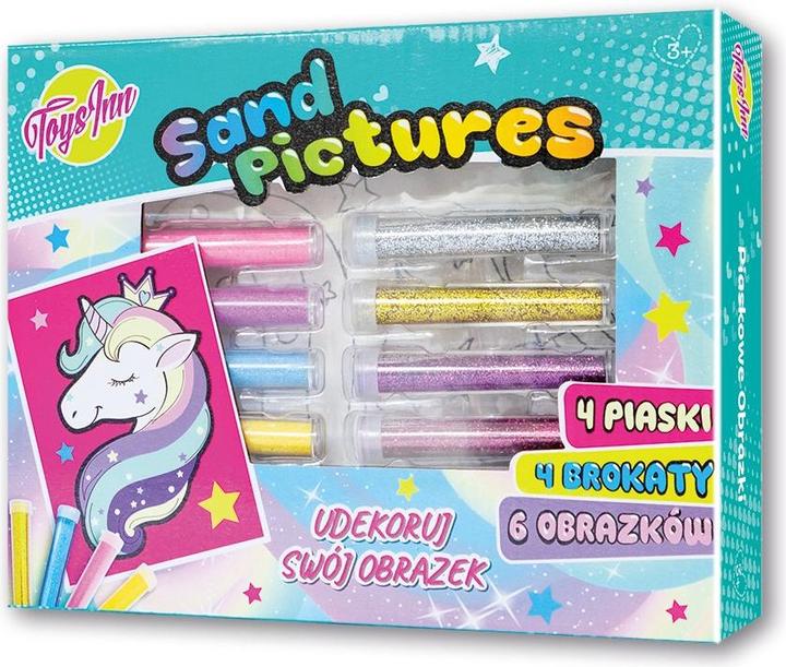 Actual product image Stnux Piaskowe obrazki Jednorożec