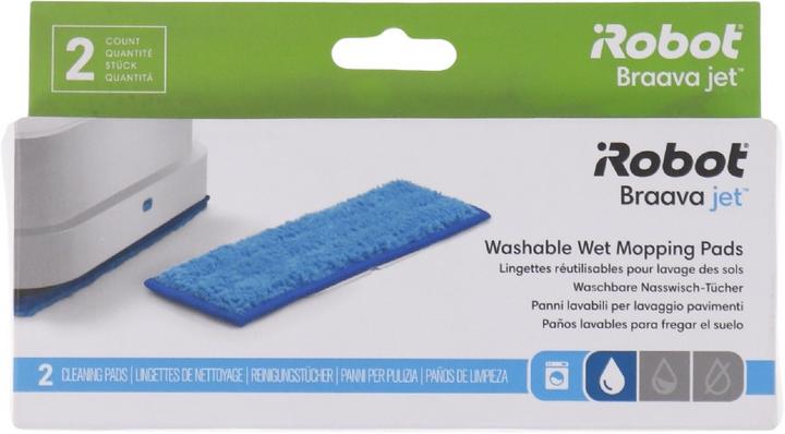 Image du produit iRobot Braava jet pads de rechange humides paquet de 2 (lavable) série 200