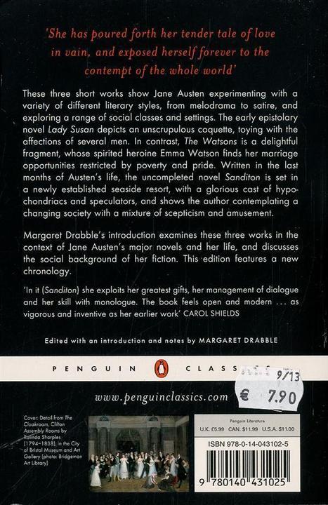 Produktbild Lady Susan (Englisch, Jane Austen, Margaret Drabble, 1975)