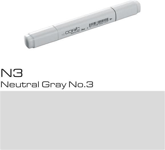 Produktbild Copic Grafikmarker Classic Typ N - 3 (N-3 - Neutral Gray No.3, 1 x)