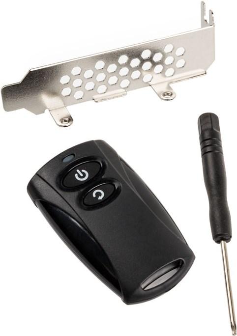 Actual product image Silverstone ES02-PCIe (Device-specific remote control, Radio Frequency (RF))