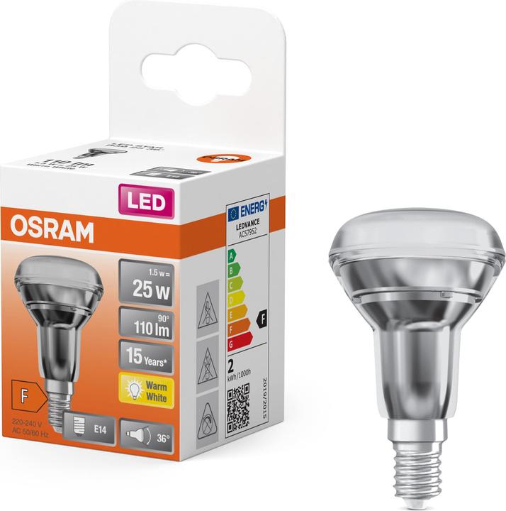 Produktbild Osram Led Star R39 (E14, 25 W, 110 lm, 1 x, F)