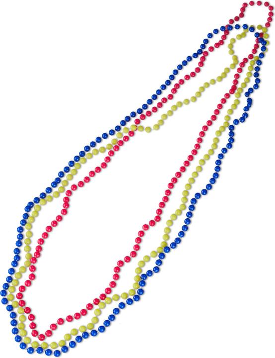 Actual product image Relaxdays Set of 12 Neon Necklaces