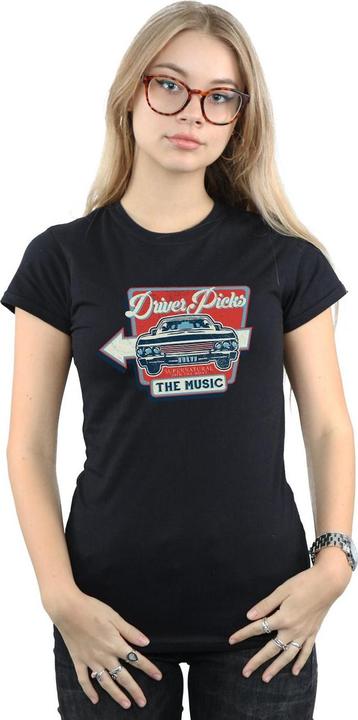 Immagine prodotto Supernatural Driver Picks The Music Maglietta Donna (XL)
