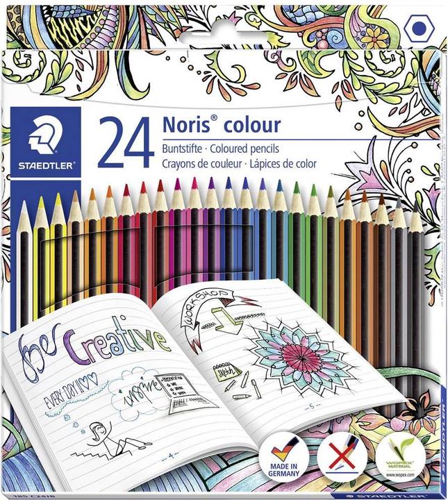 Productafbeelding Staedtler Noris Kleur, editie Johanna Basford (Veelkleurig, 24 x)