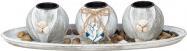 IKO Tealight holder set anchor and shells with 3 teali (3 x)