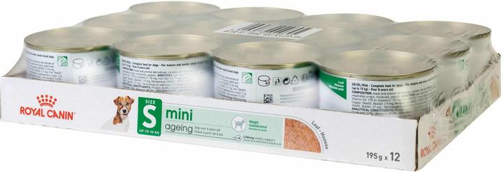 Actual product image Royal Canin Nassfutter Mini Ageing Mousse, 12 x 195 g (Senior, 1 pcs., 2340 g)