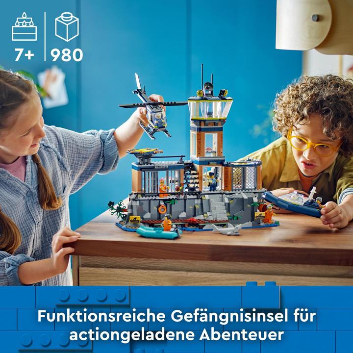 Actual product image LEGO 60419 Police Station on Prison Island (60419, LEGO City)