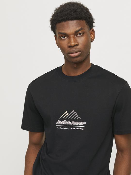 Actual product image Jack & Jones Jcolima Logo Tee Ss Crew Neck Bf Ln (L)