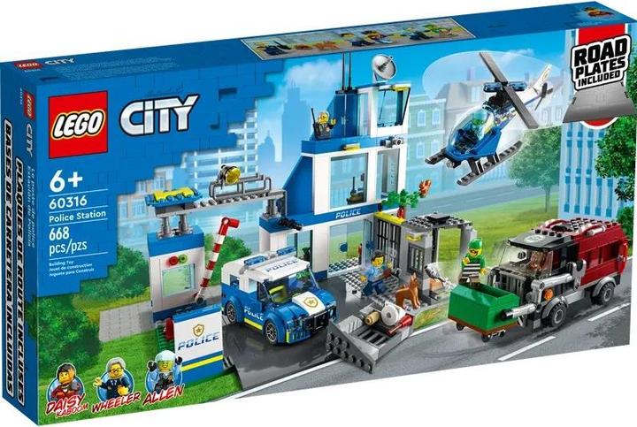 Actual product image LEGO City - Polizeistation (60316, LEGO City)