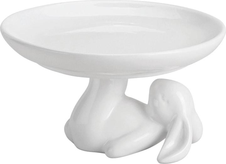 Image du produit G. Wurm Assiette Lapin, Blanc (9 x 15.5 x 15 cm)