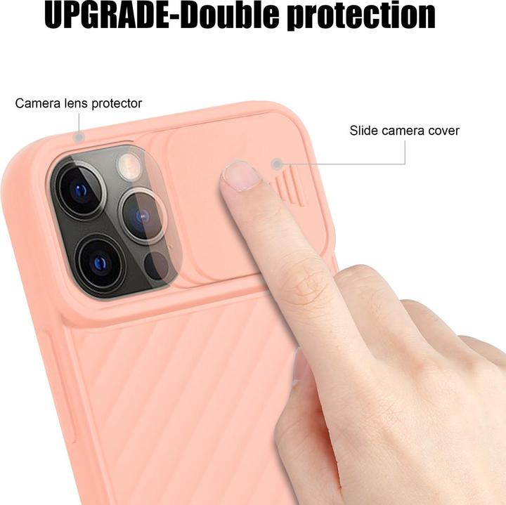 Produktbild Cadorabo TPU Cover mit Kamera Schutz (Apple iPhone 12, Realme 12 Pro+)