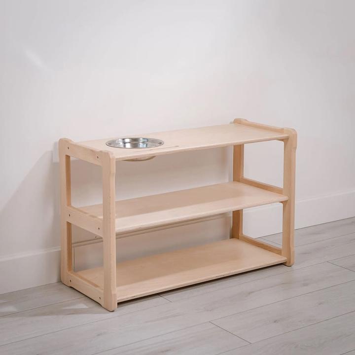 Image du produit Activity Board Enfant Waldorf lavabo, tout-petit lavabo, AVEC miroir, cadeau de Pâques