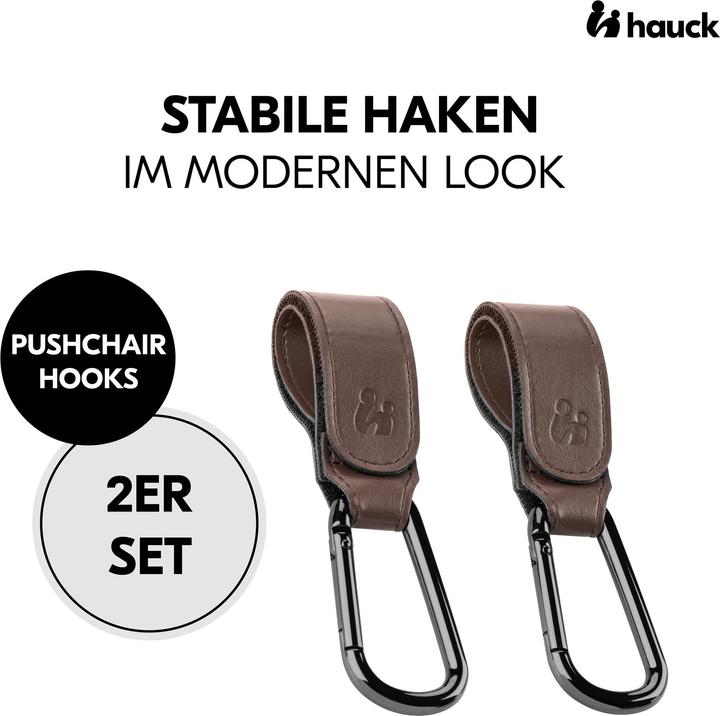 Produktbild Hauck Pushchair Hooks Brown