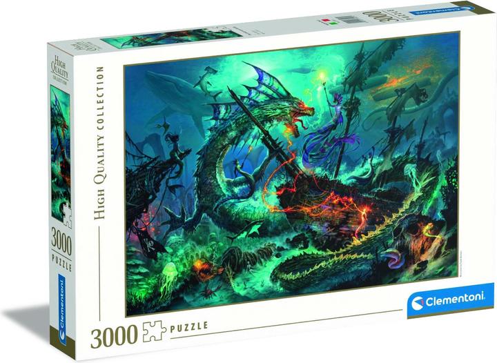 Actual product image Clementoni Puzzle Underwater Battle pièces (3000 pieces)
