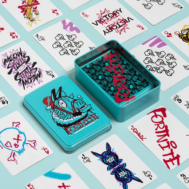 Immagine prodotto Paladone Products Fortnite Playing Cards in Tin