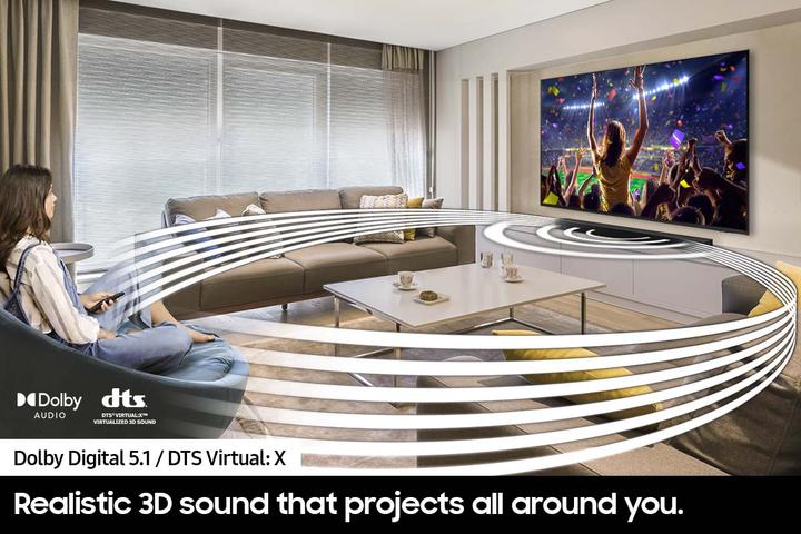 Productafbeelding Samsung Soundbar HW-B650D, verbindingsopties: WLAN (Wi-Fi) (400 W, 3.1 kanalen)