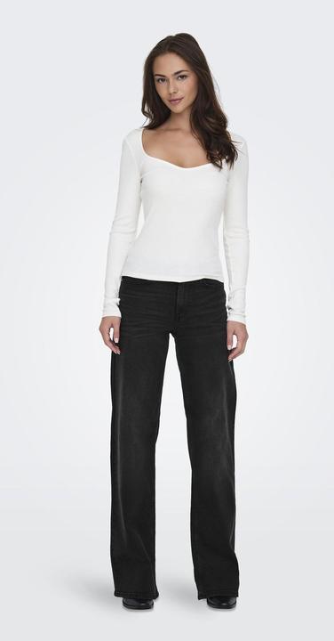 Produktbild Only ONLCHRIS Mittlere Taille Weiter Beinschnitt Jeans Jeans mit weitem Bein (W27/L34)