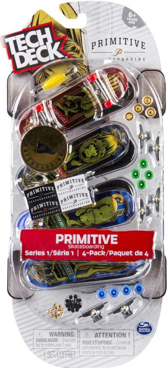 Actual product image Tech DECK Skateboards, 4 pcs. (German, French, Italian, English)